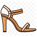 Calzado Icono Estilo Plano Icono
