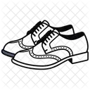 Calzado Icono Estilo Plano Icono
