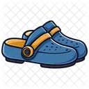 Calzado Icono Estilo Plano Icono