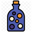 Zaubertrankflasche Hexerei Brauen Symbol