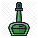 Zaubertrank In Der Flasche Halloween Design Symbol