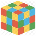 Rubik Wurfel 3 D Symbol