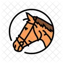 Zaumzeug Pferd Zucht Symbol