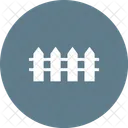 Zaun Barriere Symbol