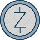 Zcash Cryptocurrency Coin Icon