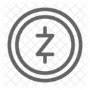 Zcash Cryptocurrency Blockchain Icon