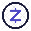 Zcash Cryptocurrency Money Icon