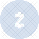 Zcash Crypto Cryptocurrency Icon