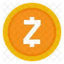Zcash Cryptocurrency Currency Icon
