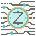 Zcash Criptomoneda Digital Icono