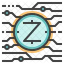 Zcash Cryptocurrency  Icon
