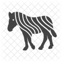 Zebra Tier Tierwelt Symbol