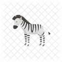 Zebra Tier Tierwelt Symbol