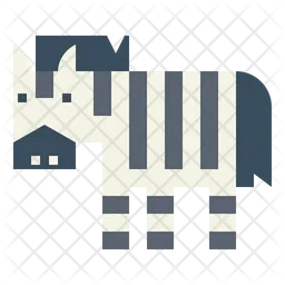 Zebra  Icon