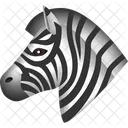 Zebra Animal Wildlife Icon