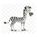 Zebra African Africa Icon
