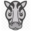 Zebra Emoji Emoticon Animal Icon