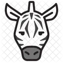 Zebra Wildlife Horse Icon