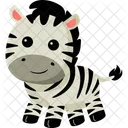 Zebra Animal Wolf Icon