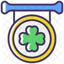 Irish Pub Zeichen Icon