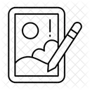 Zeichentablett Symbol