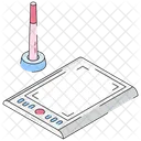 Zeichentablett Digitale Kunst Digitales Tablet Symbol