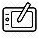 Zeichentablett Grafiktablett Tablet Symbol