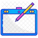 Tablette Zeichnung Design Symbol