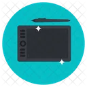 Grafiktablett Digitalisierer Zeichentablett Symbol