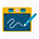 Zeichentablett  Symbol