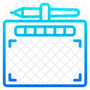 Zeichentablett  Symbol