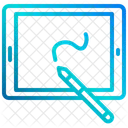 Zeichentablett  Symbol