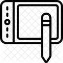 Zeichentablett Designtablett Zeichnen Symbol
