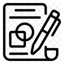 Zeichenpapier Formen Zeichnen Geometrieform Symbol