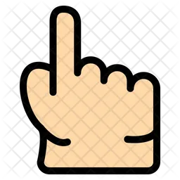 Zeigefinger  Symbol