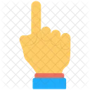 Eins Finger Zeigefinger Symbol