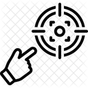 Zeiger Cursor Ziel Symbol