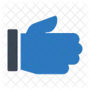 Hand Geste Zeiger Symbol