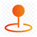 Standortzone Navigation Richtung Symbol