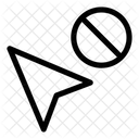 Zeiger Courser Stop Pfeil Symbol