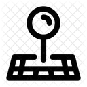Zeiger Karten Markierung Symbol