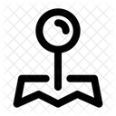 Zeiger Pin Standort Symbol