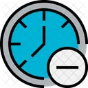 Zeit Entfernen Uhr Symbol