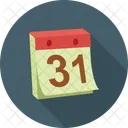 Zeit Schnittstelle Kalender Icon