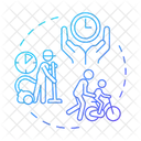 Zeit sparen  Symbol