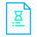 Sanduhr Begrenzte Zeit Zeitlimit Icon