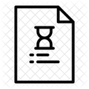 Sanduhr Begrenzte Zeit Zeitlimit Icon