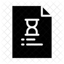Sanduhr Begrenzte Zeit Zeitlimit Icon
