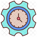 Zeiteinstellung  Symbol