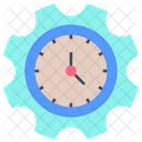 Zeiteinstellung  Symbol